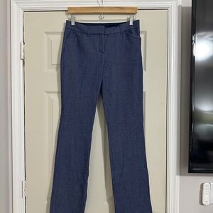 Express Denim Editor Barely Bootcut Low Rise Pants